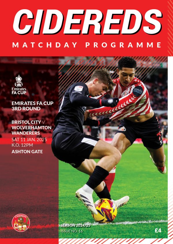 Bristol City v Wolverhampton Wanderers 11-01-2025